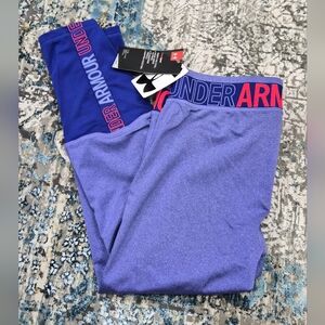 Under Armour Girl Leggings - Size YXL - New With Tags